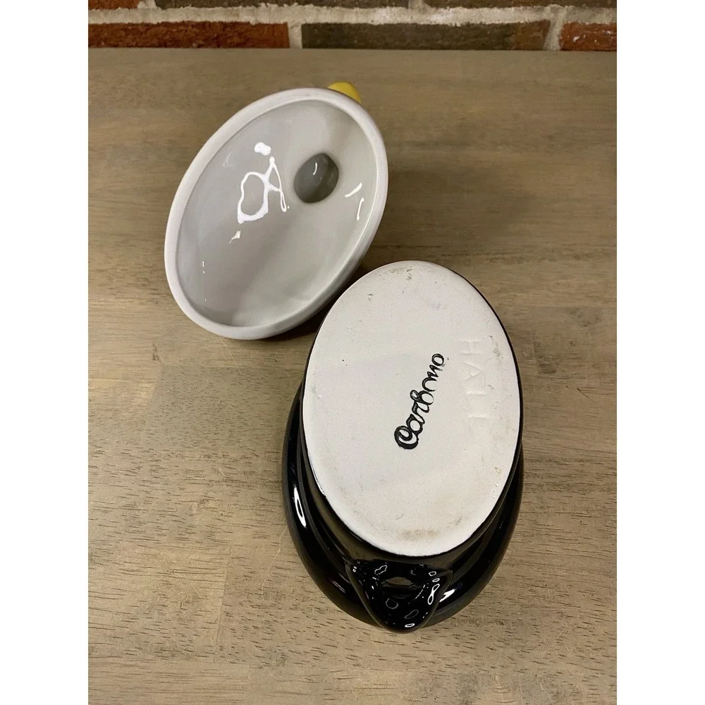 Hall Carbone Small Oval Duck Covered Casserole Baking Roasting Serving Dish 6